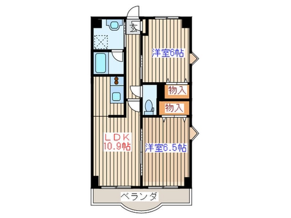 レインボ－パレス泉の物件間取画像